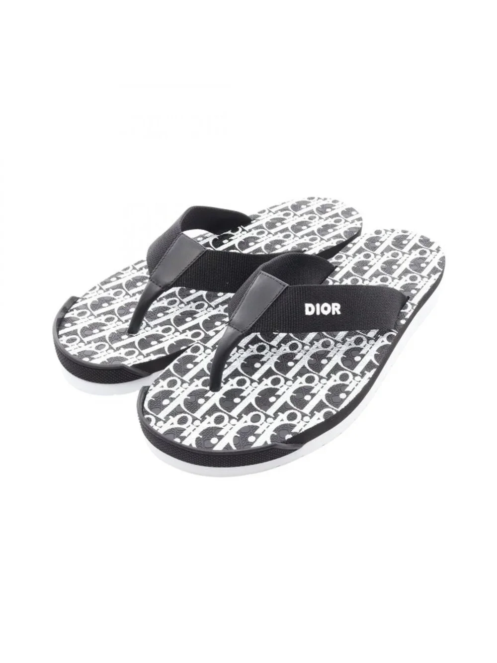 Dior Sandals Alpha Oblique Leather